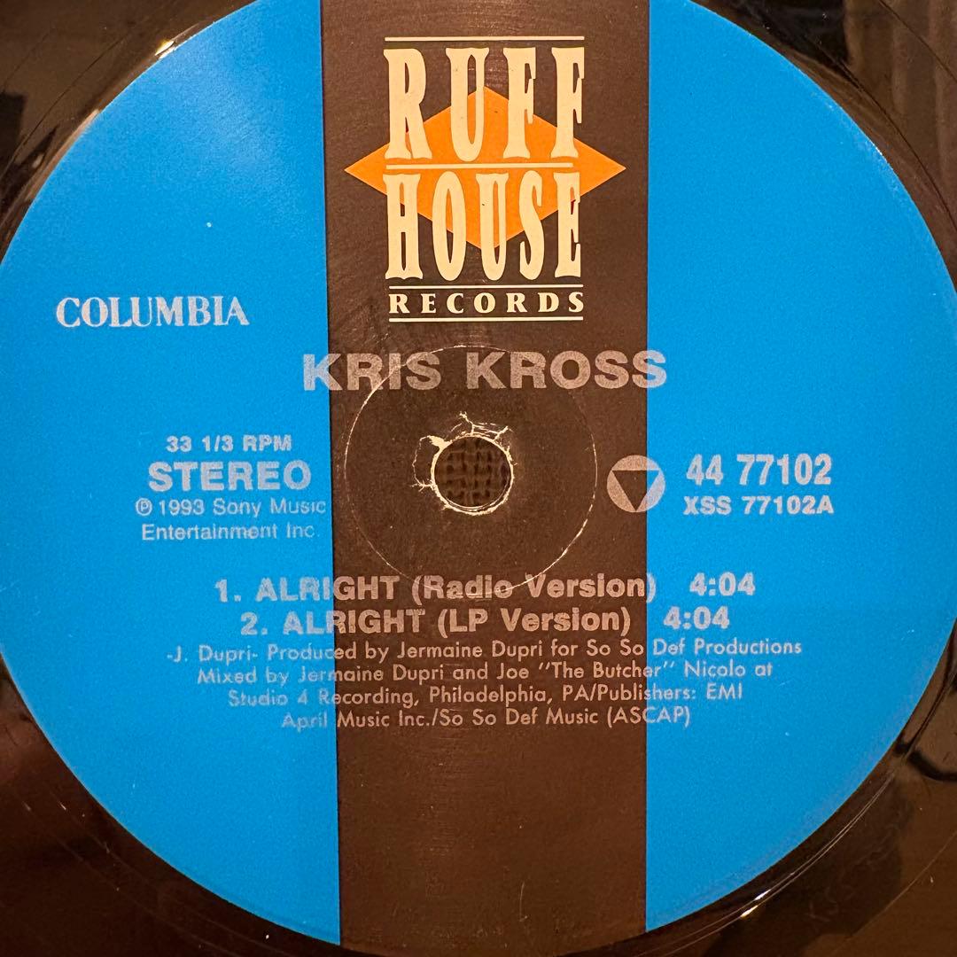 KRIS KROSS / 3枚セット ①ALRIGHT ②JUMP ③本文参照