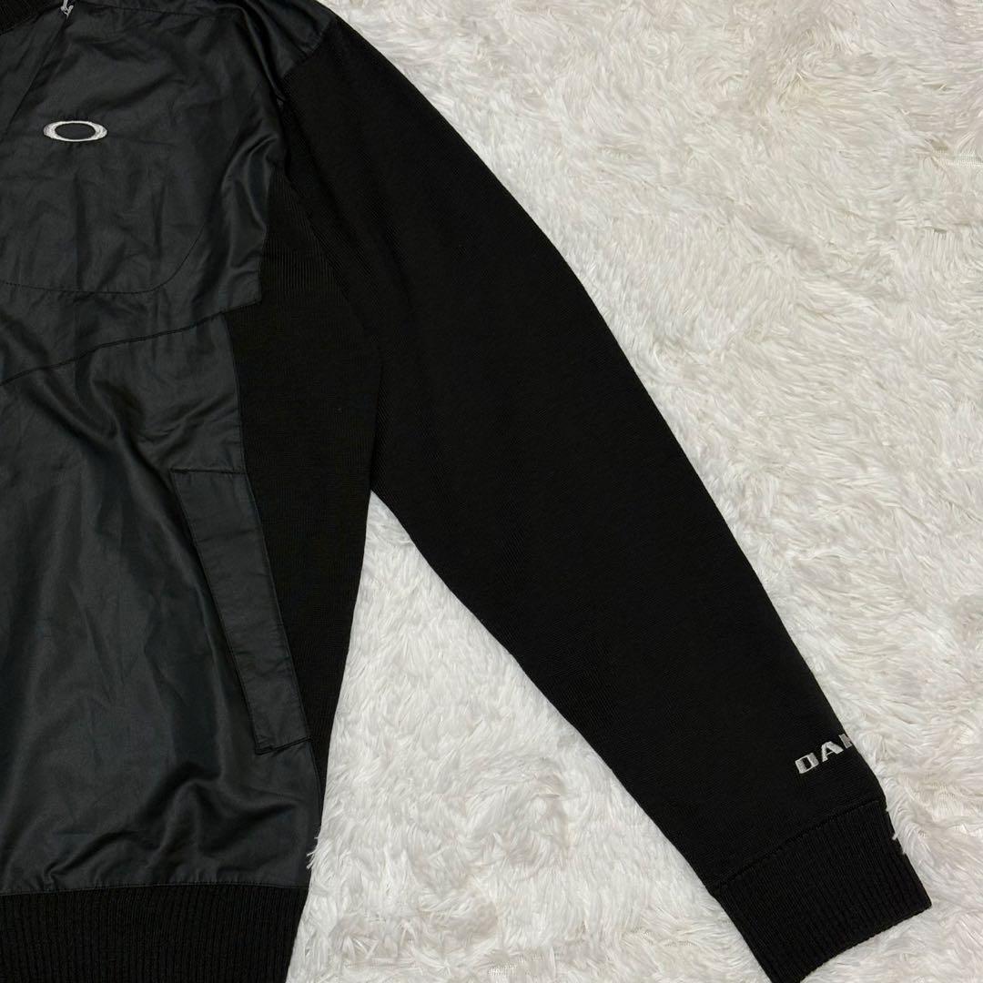 OAKLEY オークリー　メンズ　ゴルフウェア　ナイロン　ブルゾン　黒　XL