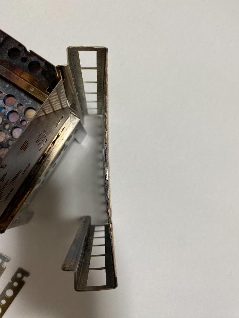 笑's コンパクト焚火グリル　B6君（3点セット+鉄のロストル）