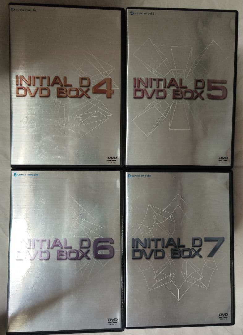 中古頭文字(イニシャル)D DVD-BOX　視聴確認済み