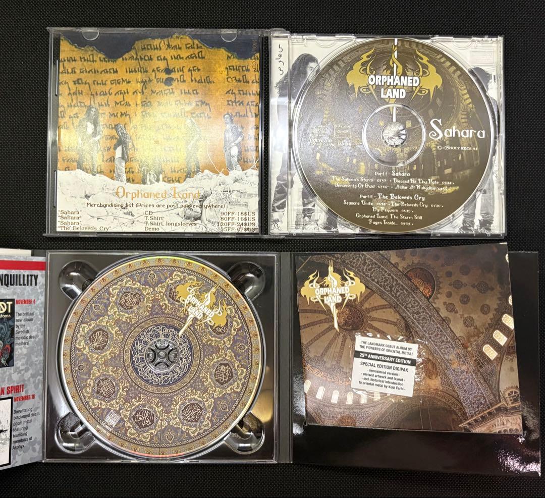 Orphaned Landオーファンド・ランド自主デモ1st〜6th、限定ライブ