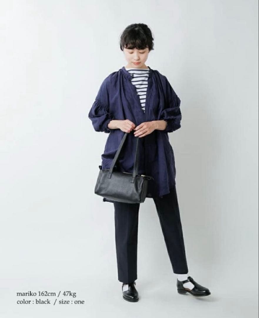 ことこと様　マリンデイ MARINEDAY シュリンクカウレザー ボストンバッグ