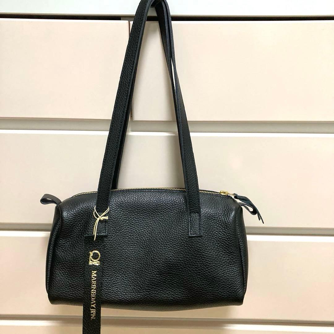 ことこと様　マリンデイ MARINEDAY シュリンクカウレザー ボストンバッグ