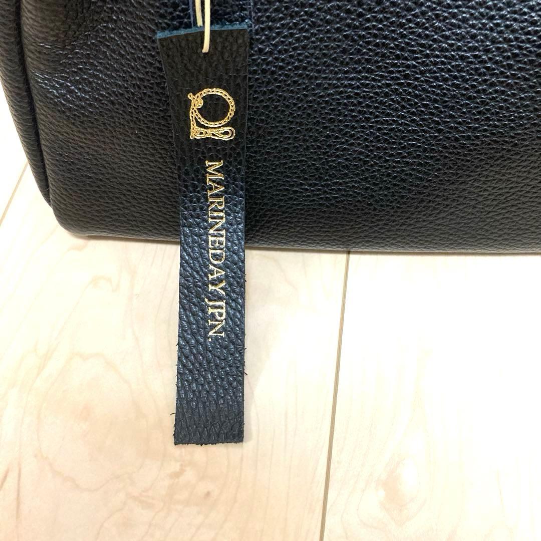 ことこと様　マリンデイ MARINEDAY シュリンクカウレザー ボストンバッグ