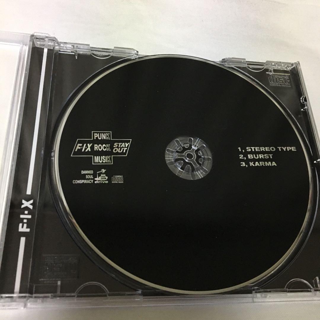 F.I.X / 3 songs 廃盤 Cowpers Naht zArAme