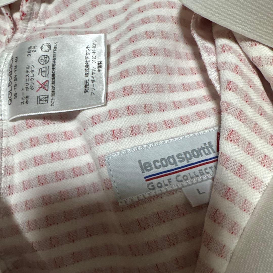 ルコックスポーツ カットソー上下セットアップ 新品未使用紙タグ付き Lサイズ半袖