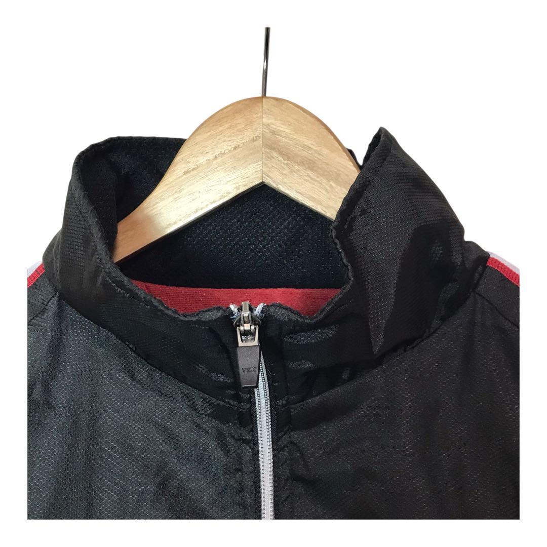 ミズノ　上下セットアップ　ウィンドブレーカー　刺繍　ビッグサイズ　中綿　L