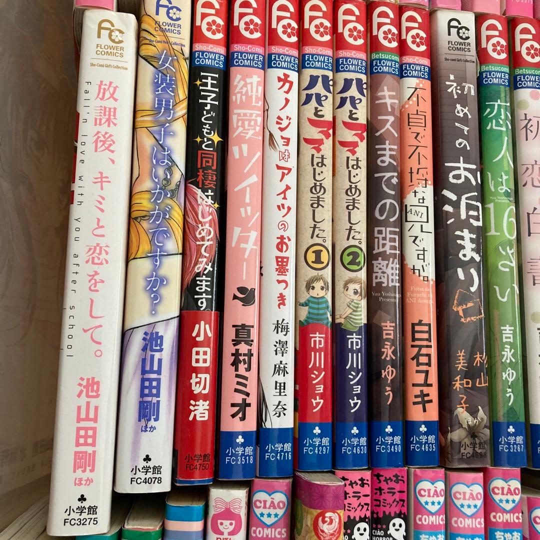 【5点からバラ売り⭕️】 少女漫画 大量まとめ売り 読めればいい人向け　126冊