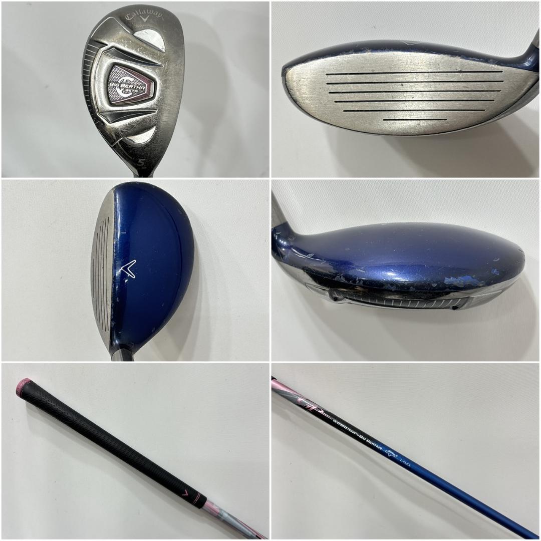 レディース右利き初心者用　キャロウェイ　ゼクシオ　ゴルフクラブセット　W2719