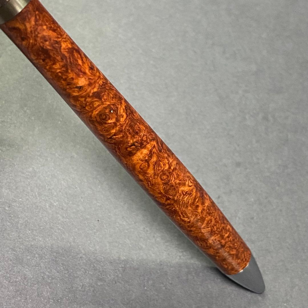 工房楔　ルーチェペン　花梨こぶ杢　花梨瘤