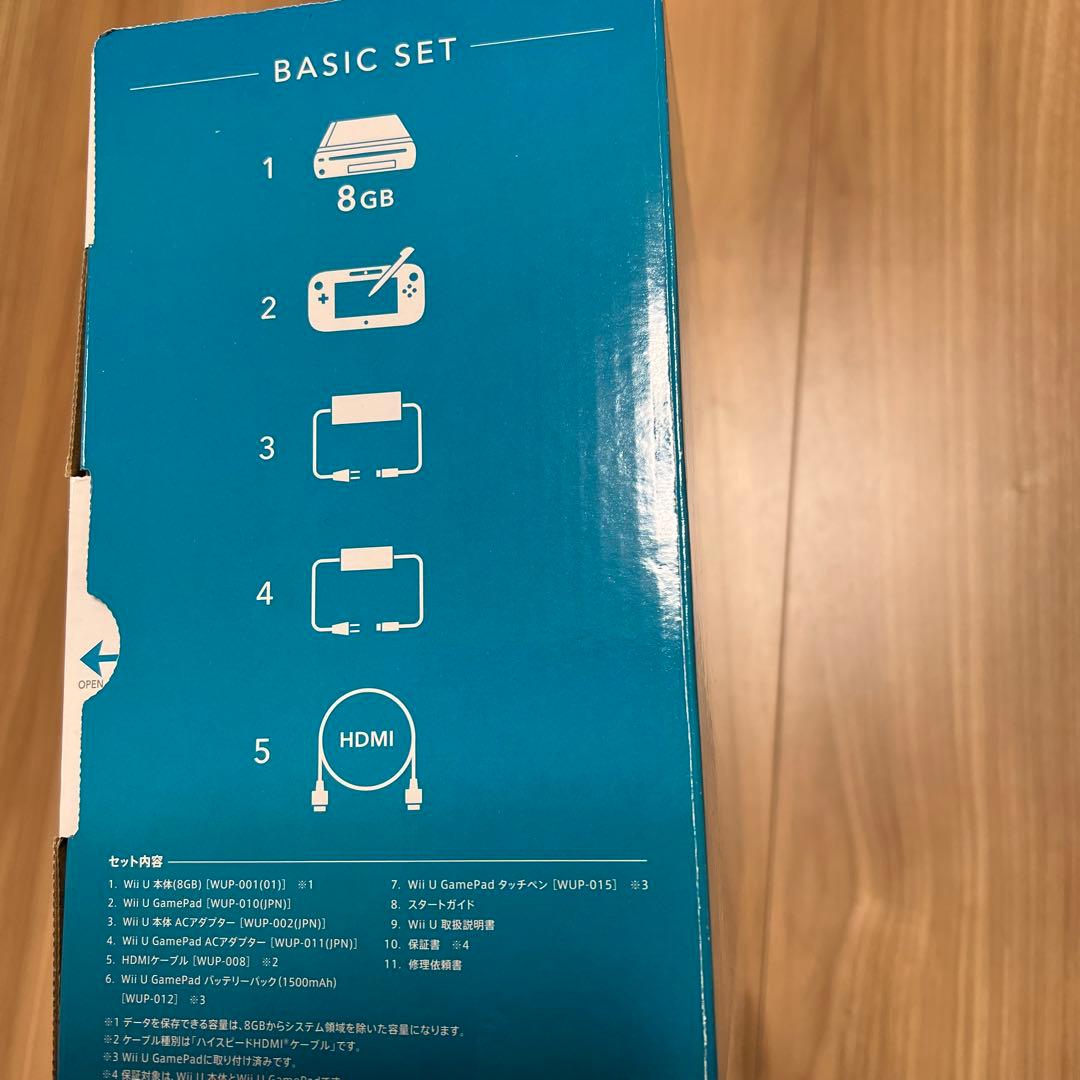 Nintendo Wii U WII U ベーシックセット　ソフト2本付き