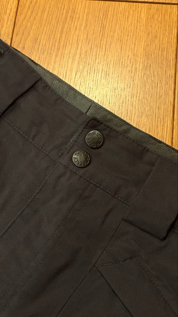 美品★THE NORTH FACE ブラックスキーウェアパンツ