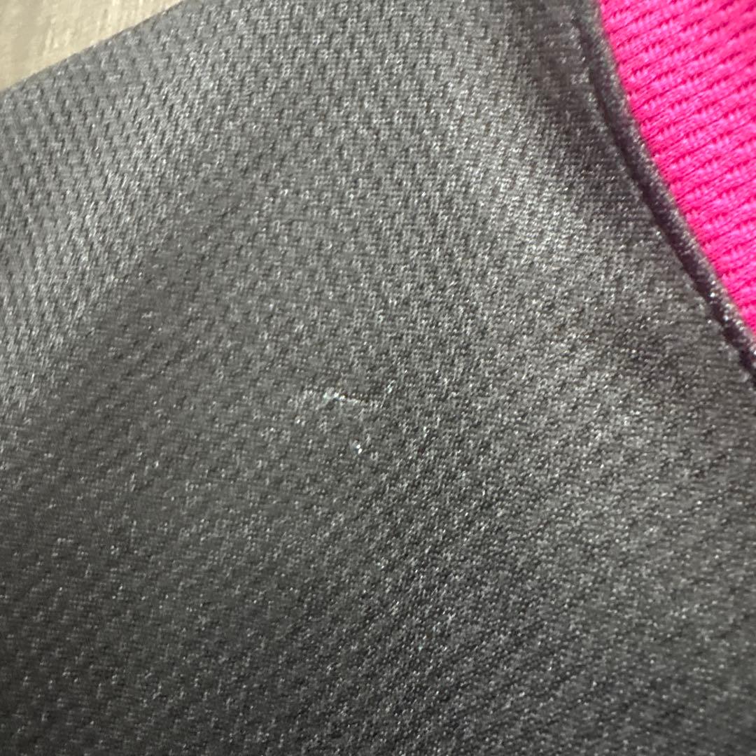 Mizuno バドミントン テニス ゲームシャツ XL ブラック/ピンク