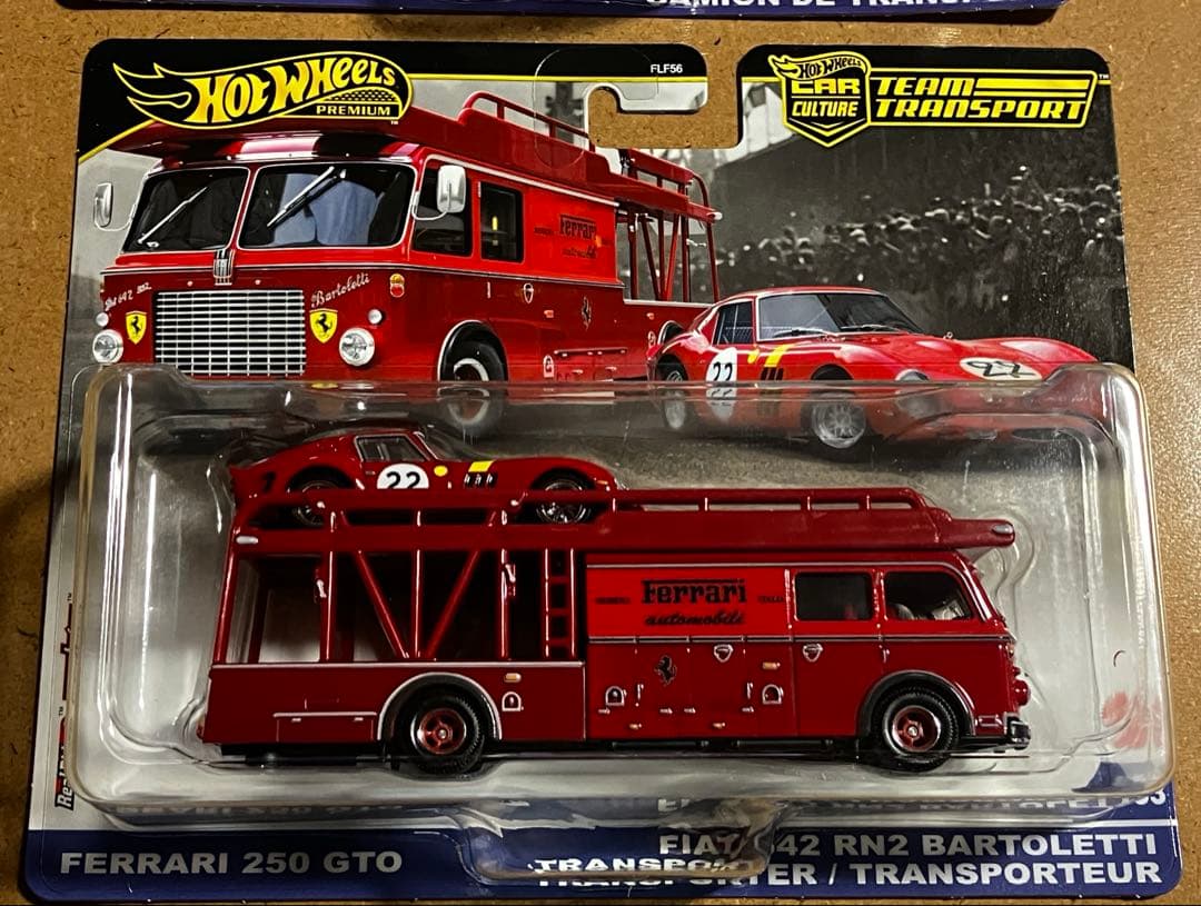 ホットウィール チームトランスポート　【フェラーリ250 GTO含む３台セット】