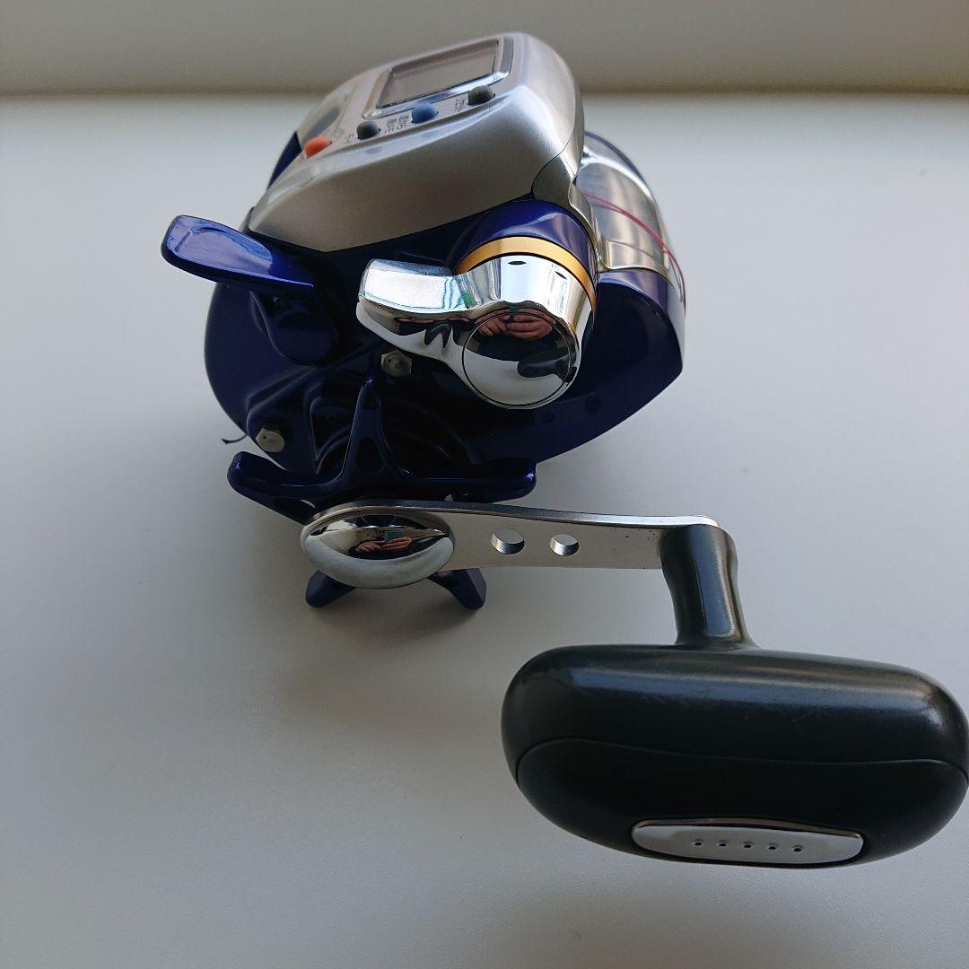 稼働時間少 実動15.6km ダイワ電動リール ハイパータナコン 400FBe