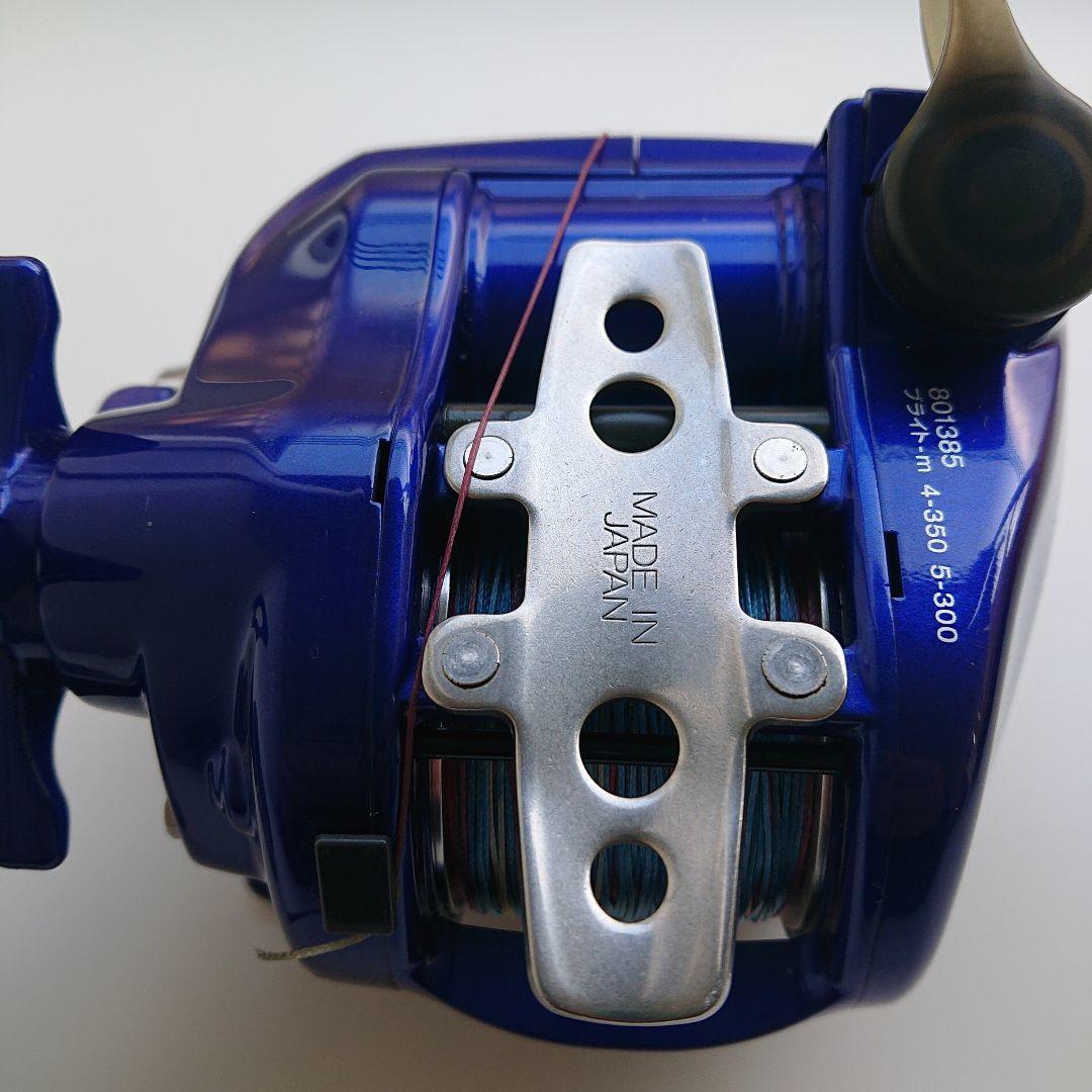 稼働時間少 実動15.6km ダイワ電動リール ハイパータナコン 400FBe