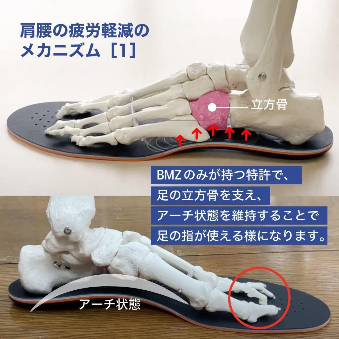 BMZ アシトレマジック カーボン インソール 25.0-26.0 スポーツ