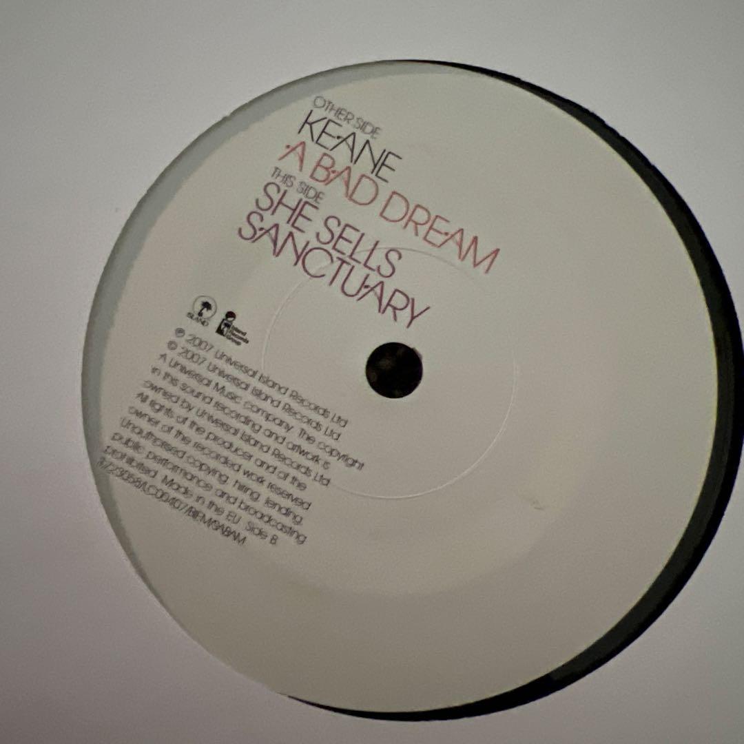 Keane A Bad Dream 限定版レコード　7in