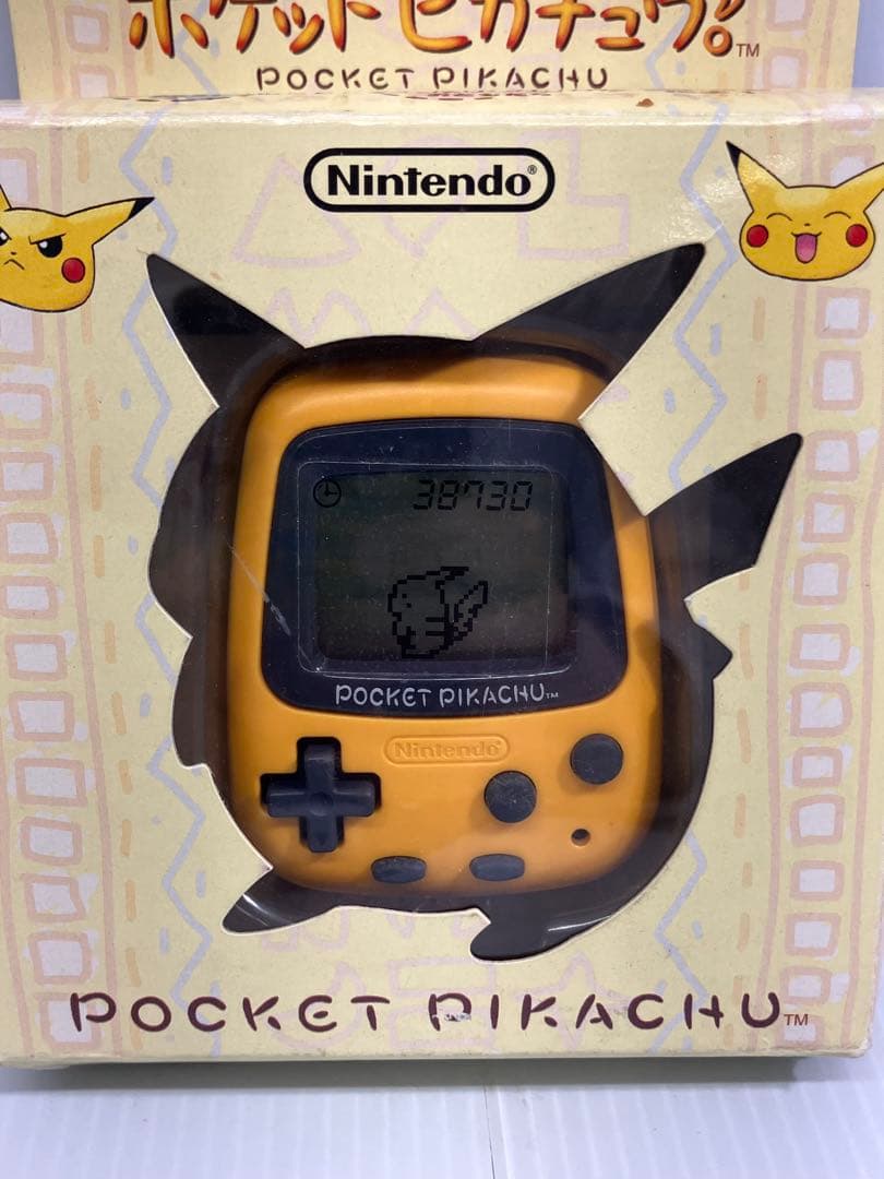 【未使用】Nintendo ポケットピカチュウ ポケモン 万歩計 任天堂※箱付