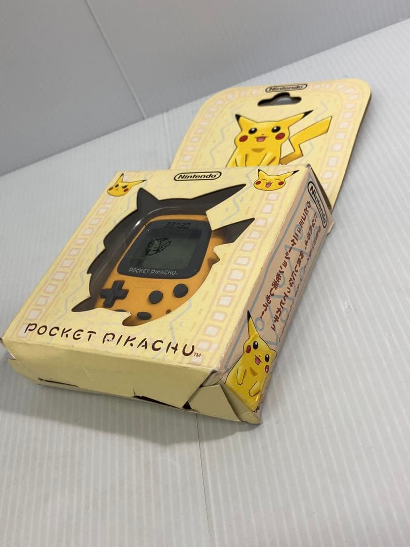 【未使用】Nintendo ポケットピカチュウ ポケモン 万歩計 任天堂※箱付
