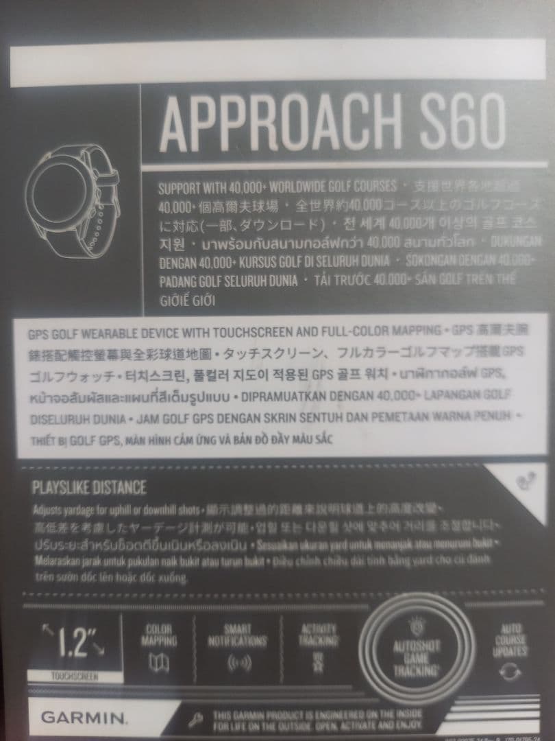 説明文必読！ジャンク！GARMIN APPROACH S60 GPS