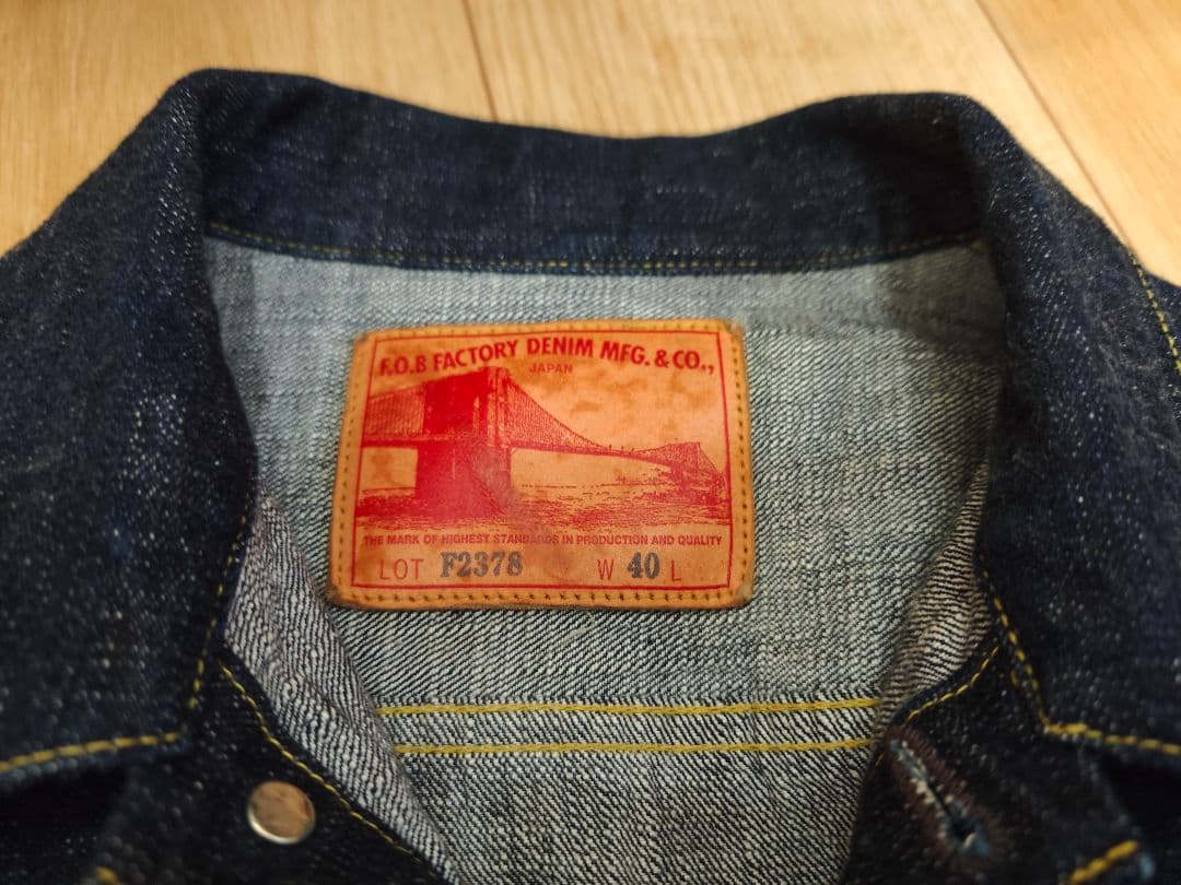 ジャケット・アウター FOB FACTORY G3 DENIM 2nd JK