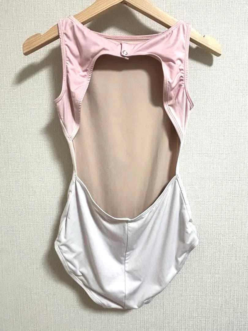 期間限定お値下げ中【美品】バイプリエ ピンク M グラデーションレオタード