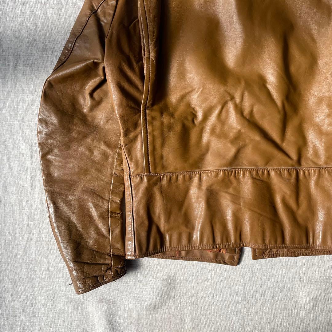 70's AMF Harley Davidson レザーライダースジャケット