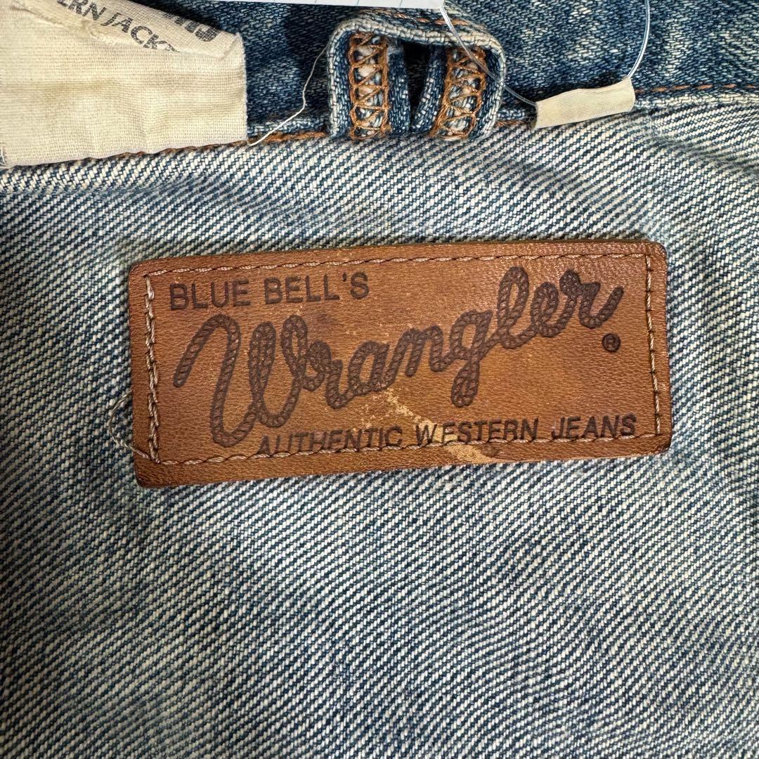 90s WRANGLER 11MJ デニムジャケット　L　日本製　Gジャン