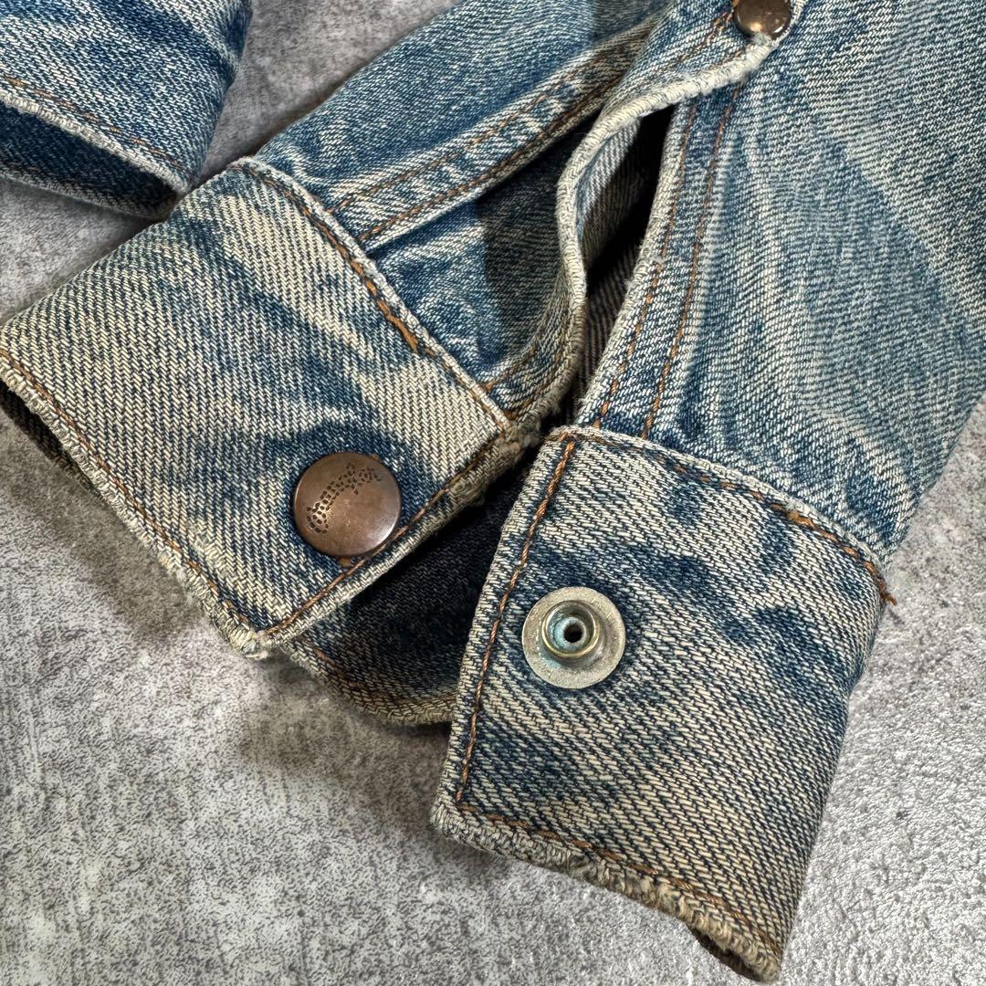 90s WRANGLER 11MJ デニムジャケット　L　日本製　Gジャン