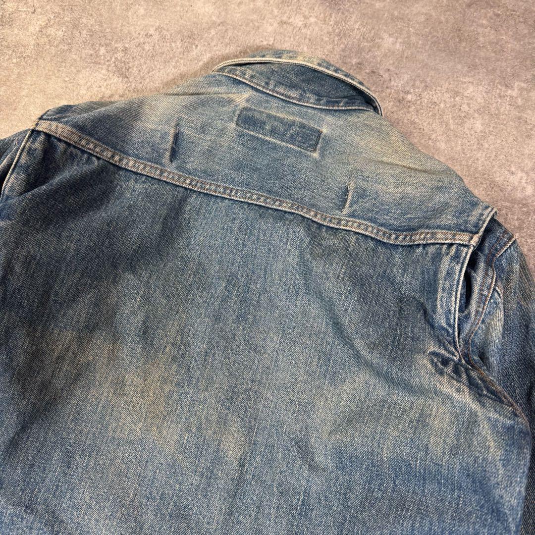 90s WRANGLER 11MJ デニムジャケット　L　日本製　Gジャン