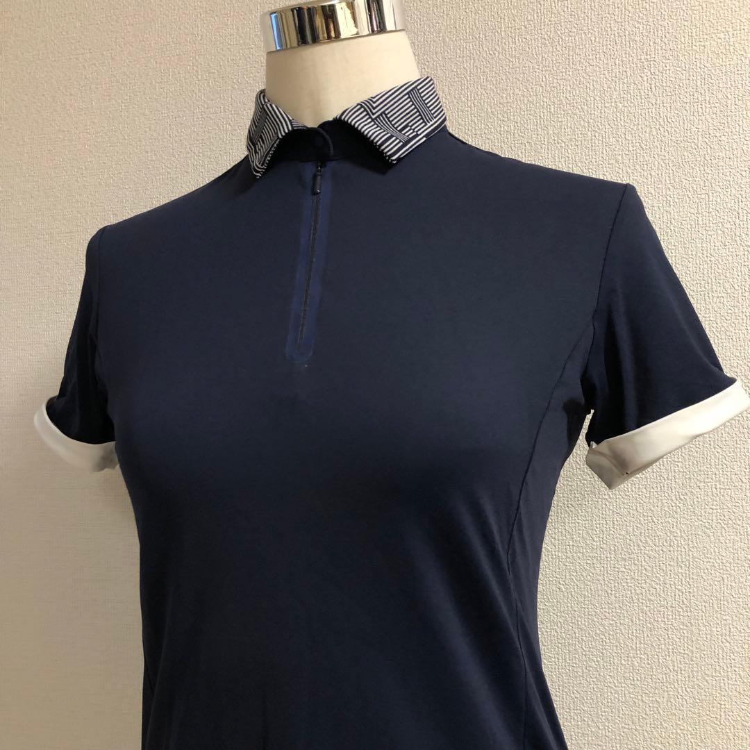 テーラーメイド◆ストレッチ ポロシャツ ネイビー Mサイズ