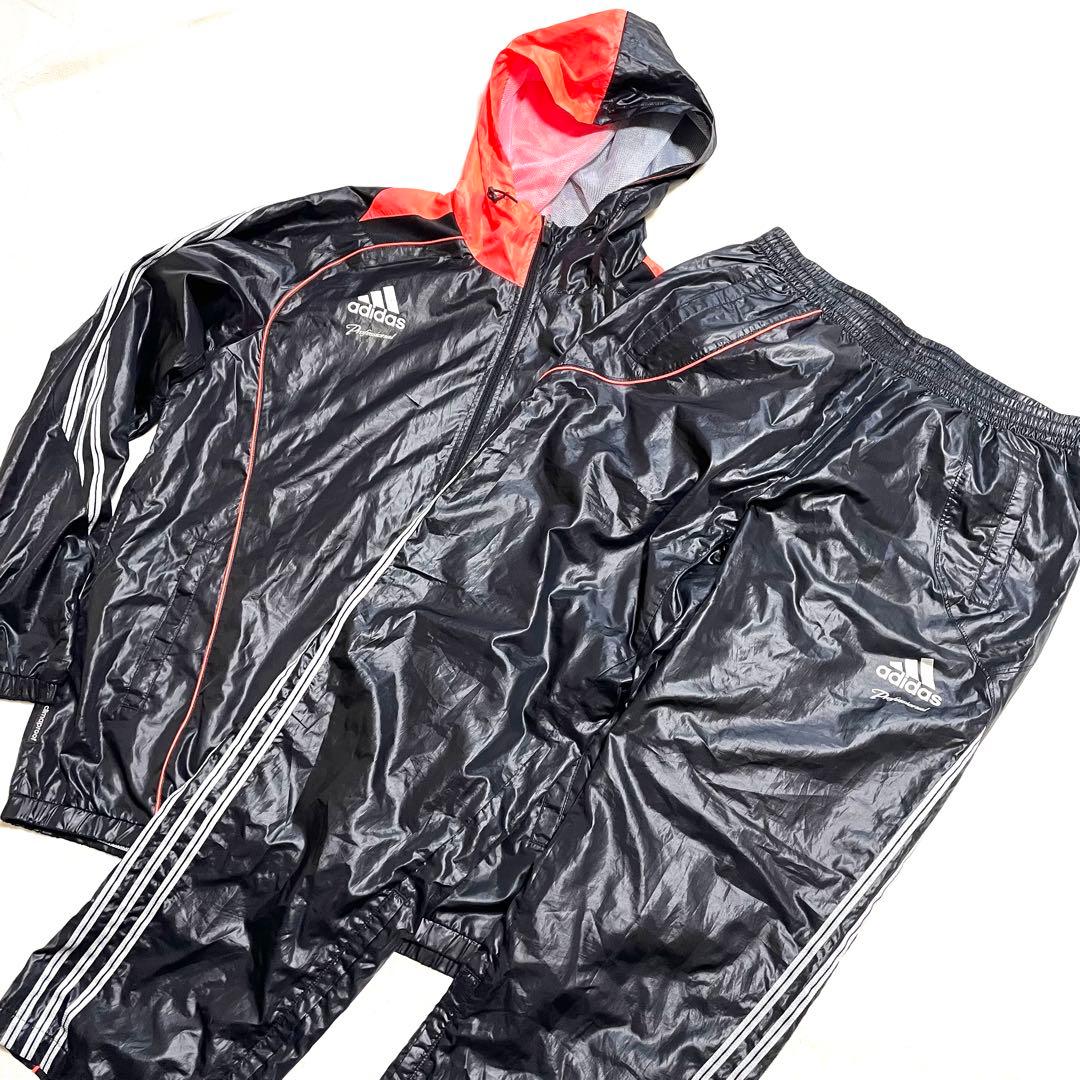 美品 アディダスプロフェッショナル セットアップ メンズ Oサイズ