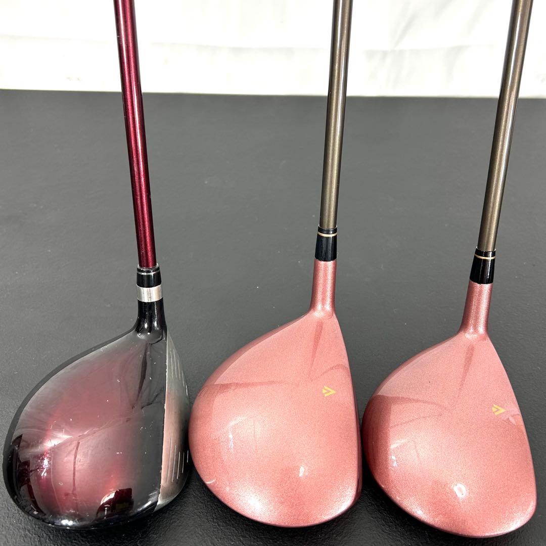 本格派　レディースゴルフクラブ　11本　フルセット お試しセット　ゴルフセット
