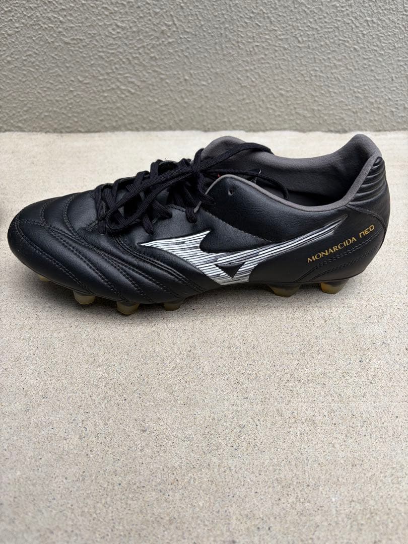 ミズノ モナルシーダネオ3 SW 美品 26.5cm ワイド 幅広 サッカー