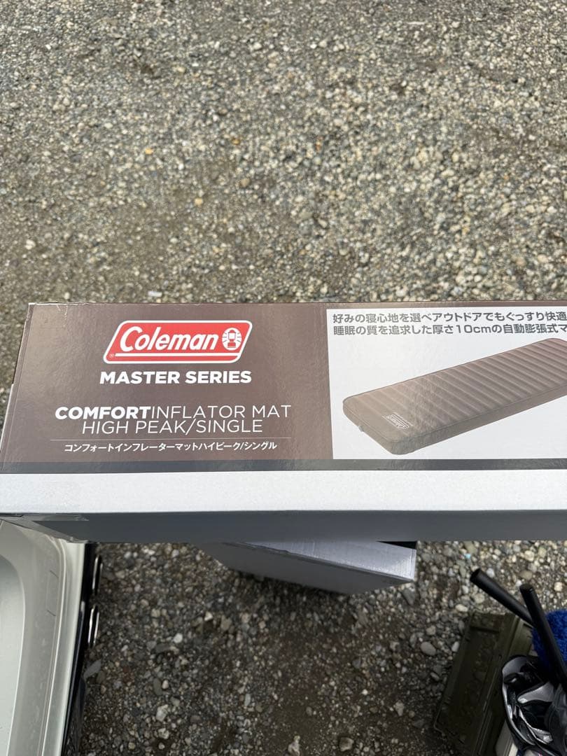 アウトドア寝具 Coleman Comfort Inflator Mat High Peak