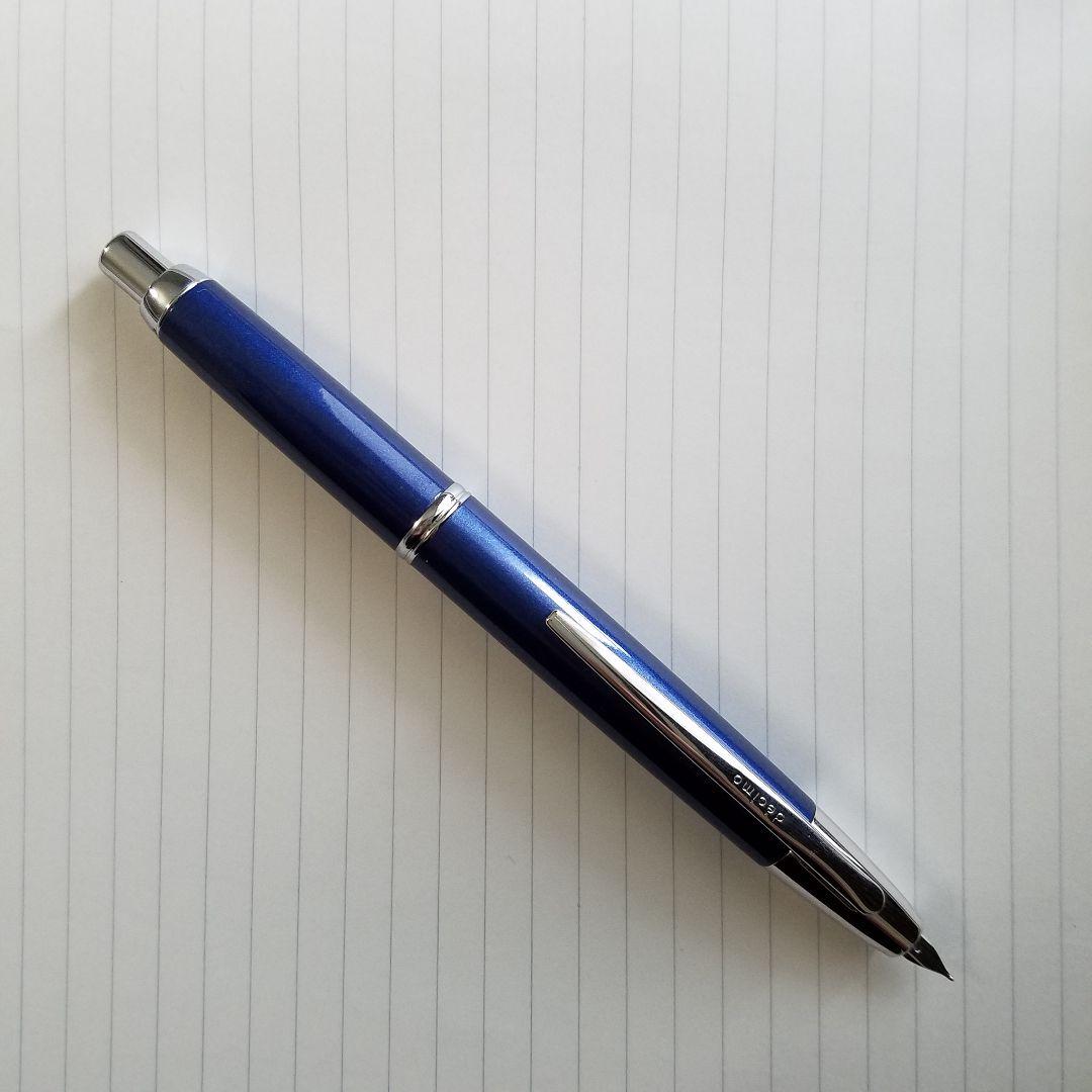 【最終値下げ】パイロット キャップレスデシモ ダークブルーマイカ Fニブ