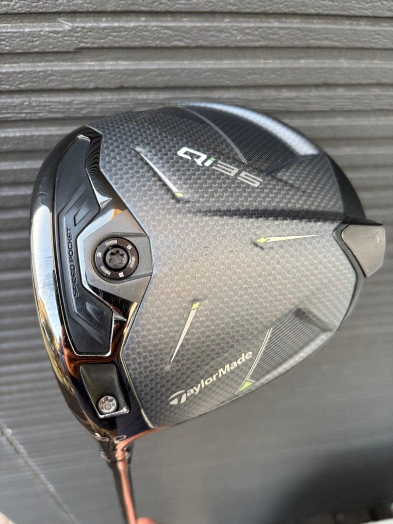 TaylorMade Qi35 ドライバー 9° S (左 )ヘッドカバー付