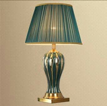 ヨーロッパ式電気スタンドスタンドのベッドサイドランプは\r\r セラミックランプの