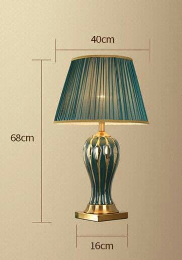 ヨーロッパ式電気スタンドスタンドのベッドサイドランプは\r\r セラミックランプの