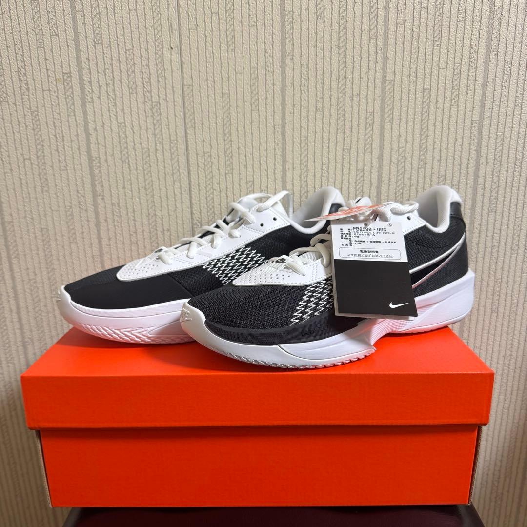 シューズ(男性用) Nike AIR ZOOM GT CUT ACADEMY EP BLK/WHT