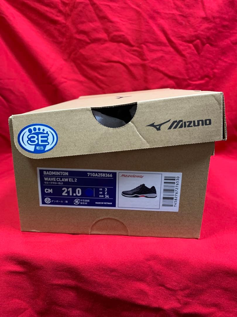 71GA258366 21.0cm バドミントン ミズノ シューズ