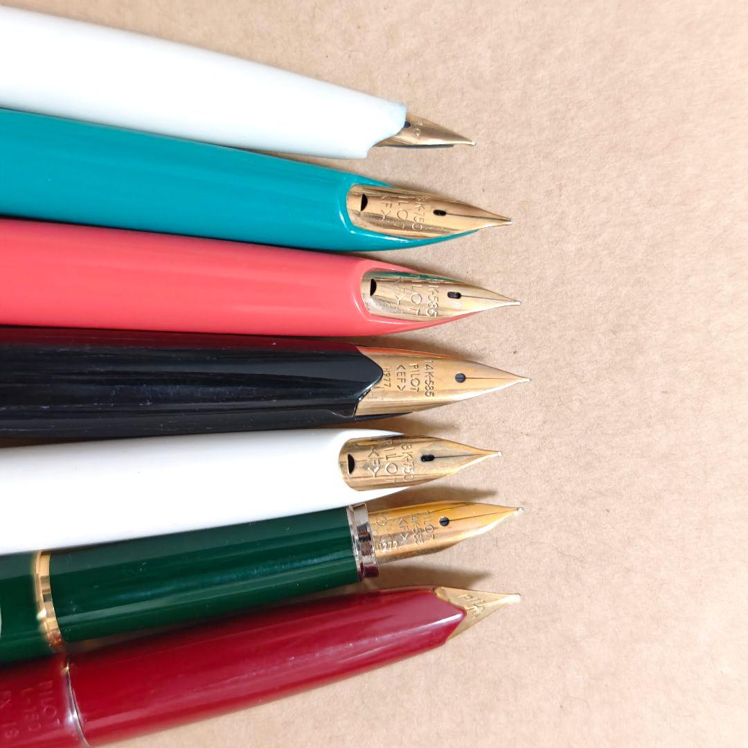 Pilot 万年筆 7本 まとめ パイロット