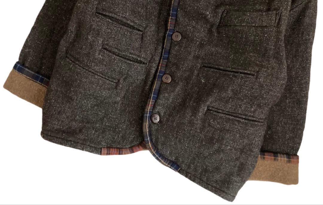 KAPITAL キャピタル ブリティッシュ チェック ウール ジャケット