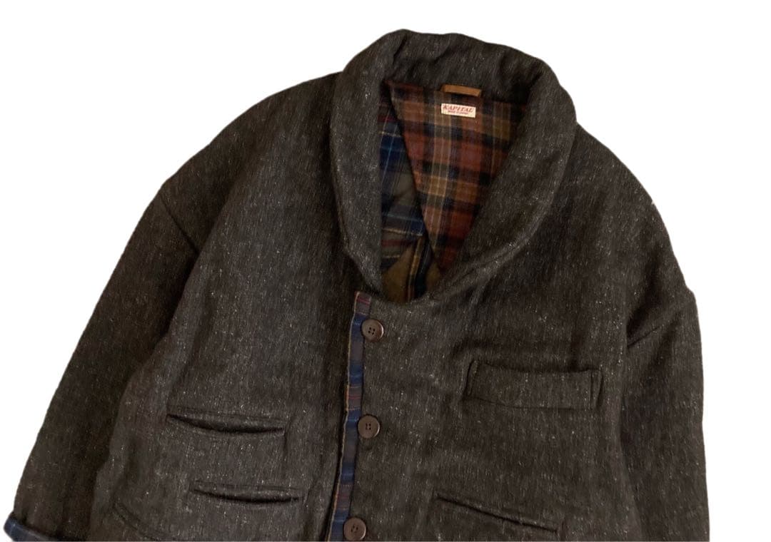 KAPITAL キャピタル ブリティッシュ チェック ウール ジャケット
