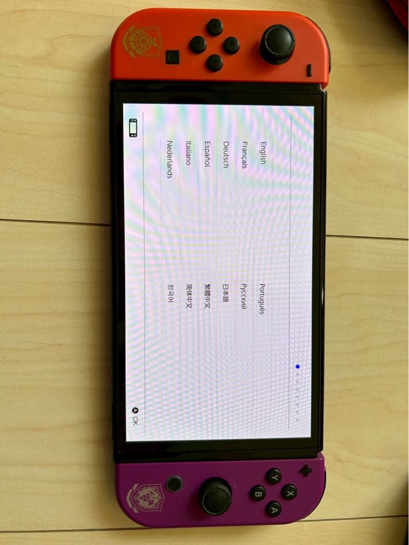 任天堂Switch 有機EL スカーレットバイオレット エディション 本体のみ