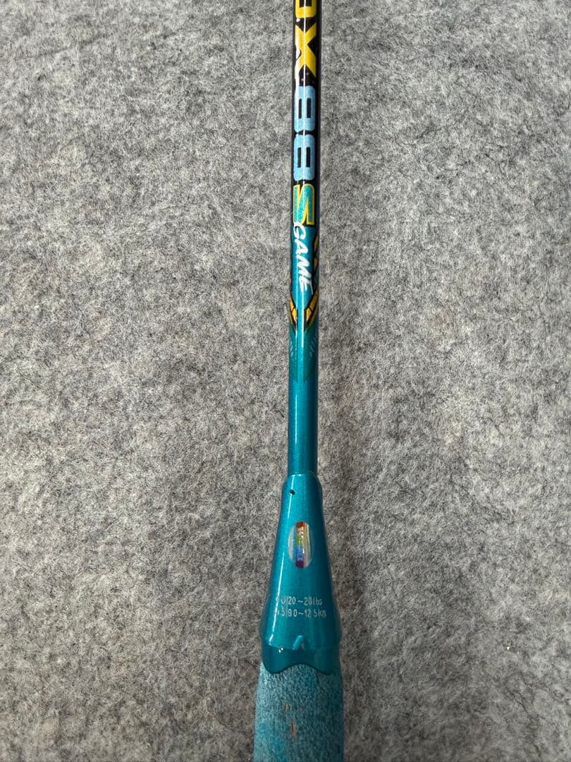 ISOMETRIC バドミントンラケット 黒/青/88s game黄