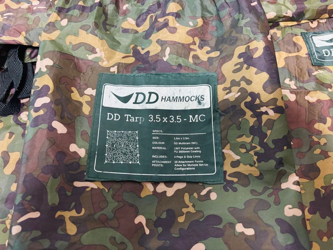 テント・タープ DD Hammocks DD Tarp 3.5 x 3.5 - MC
