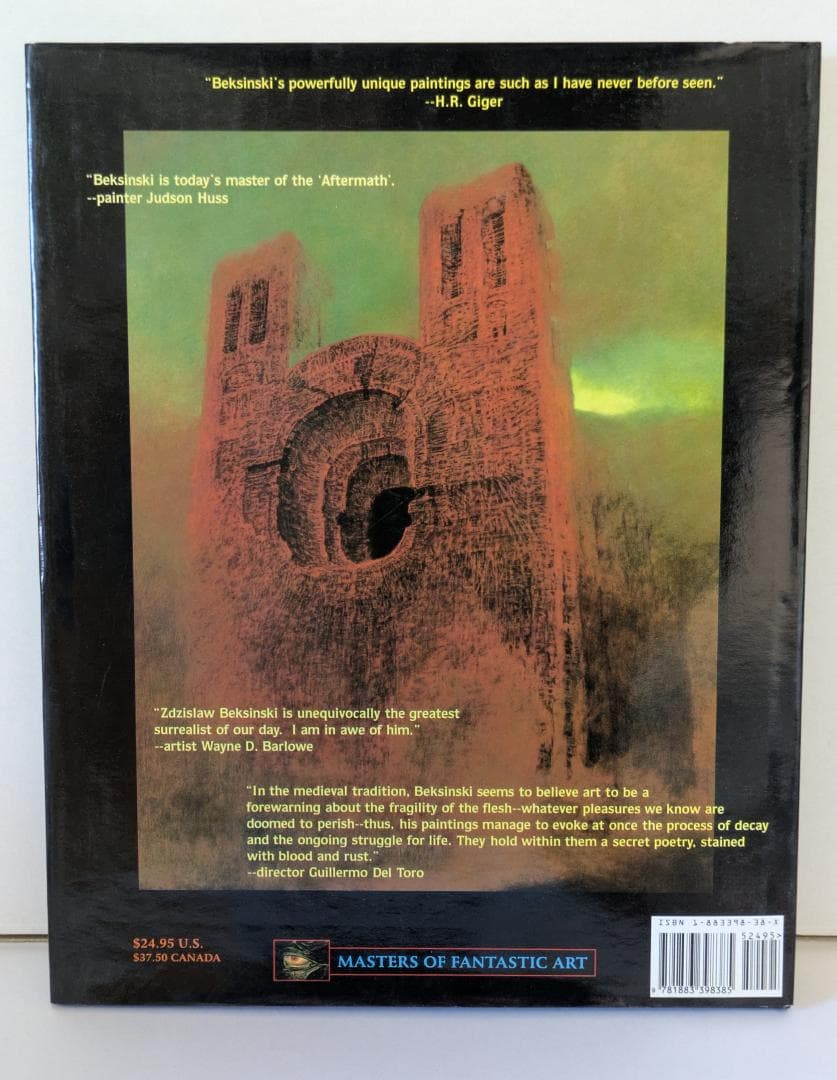 The Fantastic Art of Beksinski ベクシンスキ 画集
