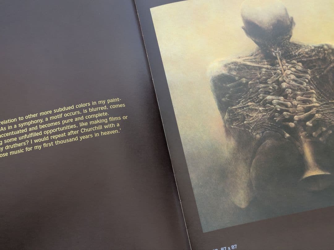 The Fantastic Art of Beksinski ベクシンスキ 画集